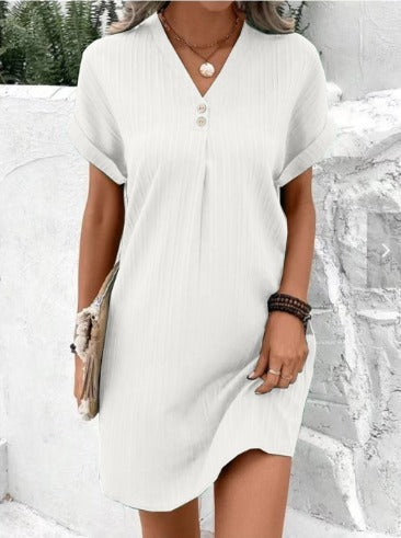 Olivia - V-neck Spring Dress